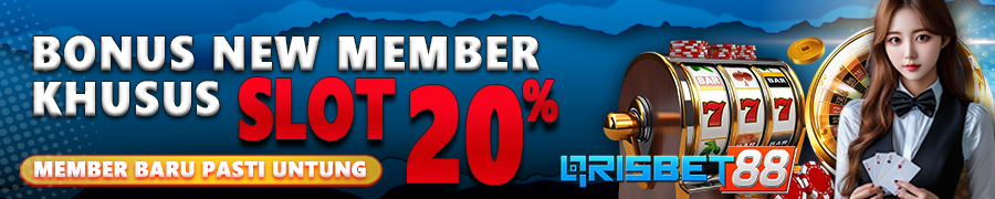 BONUS NEW MEMBER 20%
